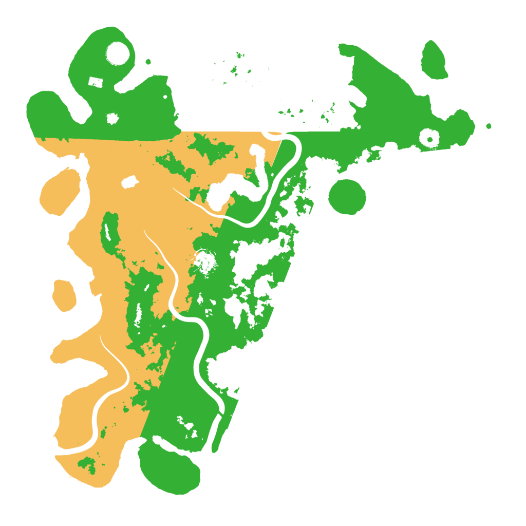 Biome Rust Map: Procedural Map, Size: 4000, Seed: 2459438