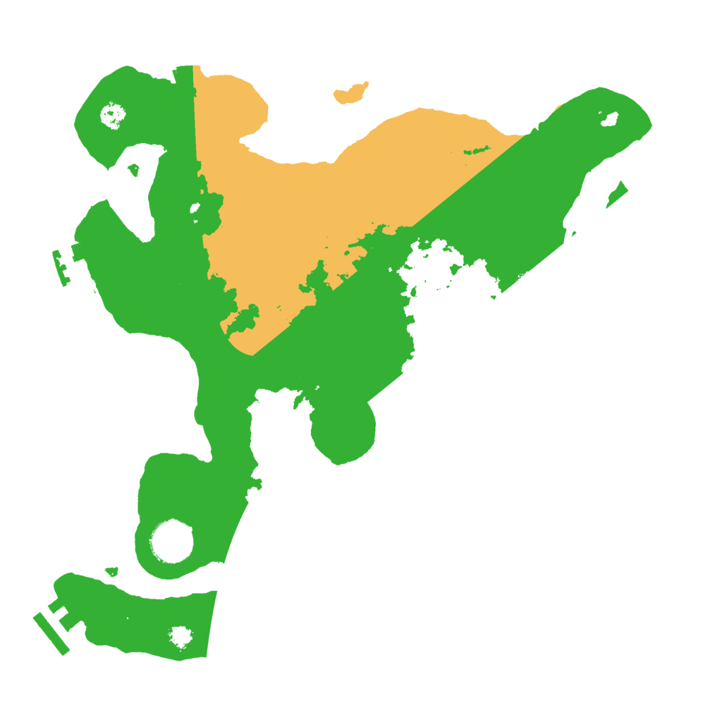 Biome Rust Map: Procedural Map, Size: 3000, Seed: 951258850