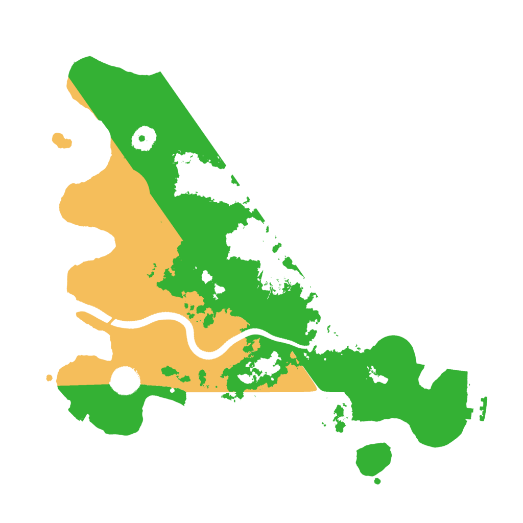 Biome Rust Map: Procedural Map, Size: 3250, Seed: 986793