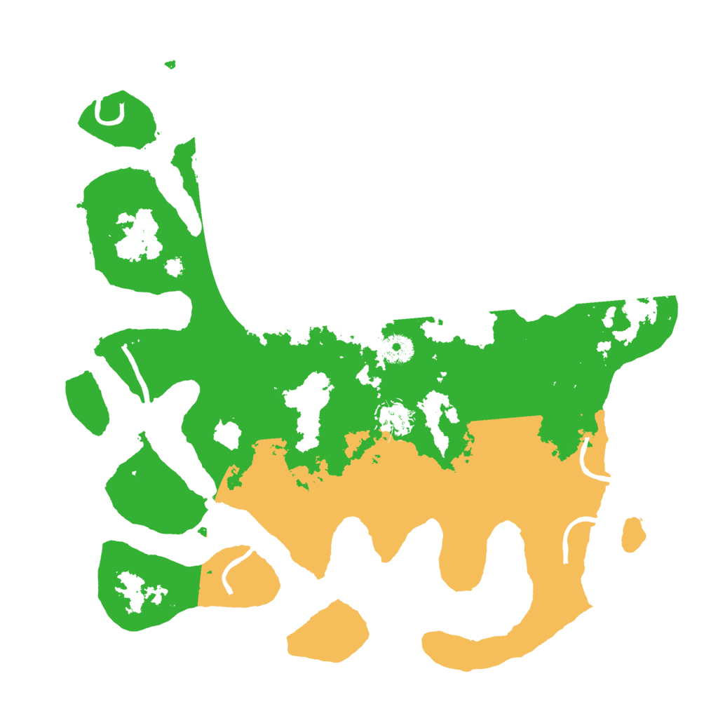 Biome Rust Map: Procedural Map, Size: 3550, Seed: 219588