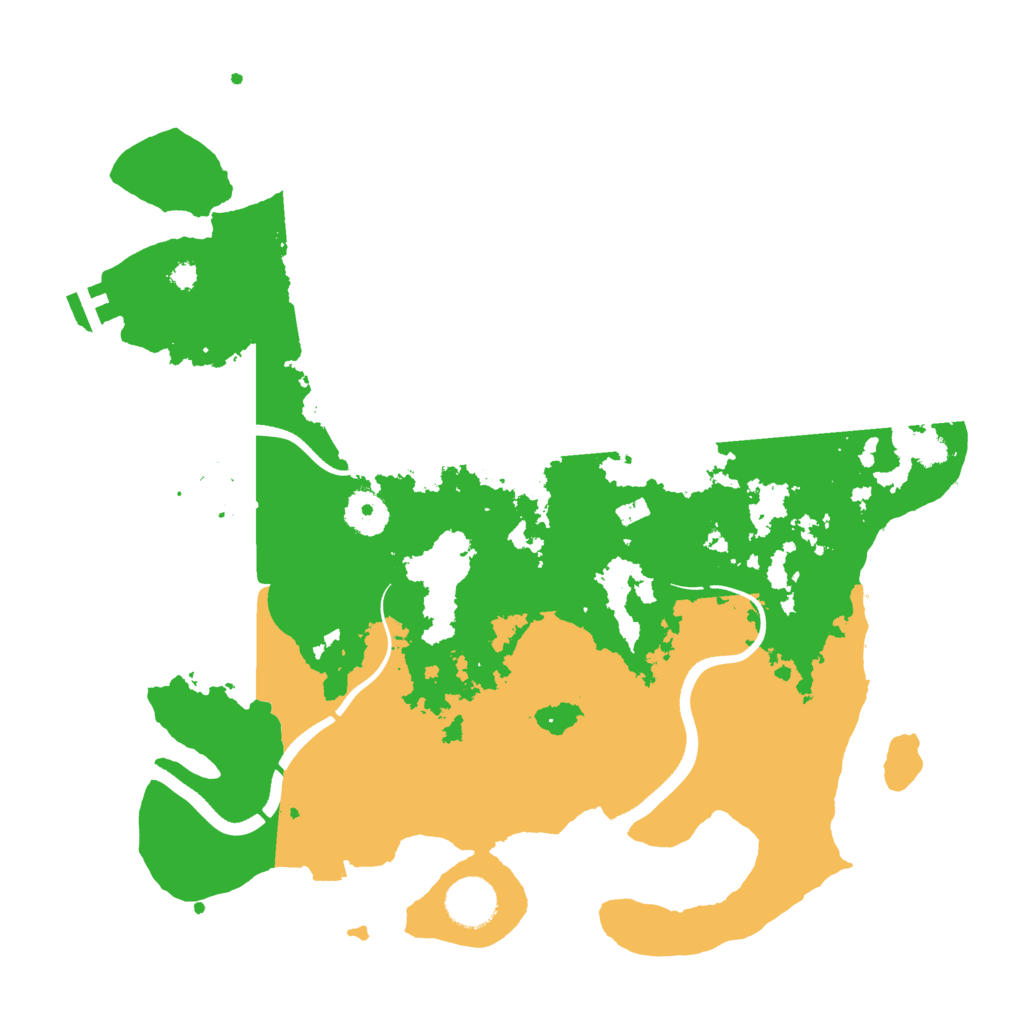 Biome Rust Map: Procedural Map, Size: 3550, Seed: 219588