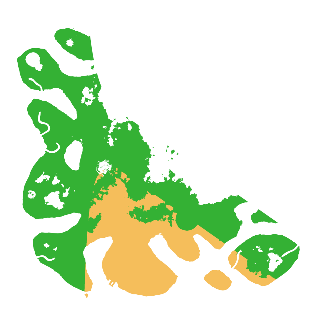 Biome Rust Map: Procedural Map, Size: 4000, Seed: 957126181