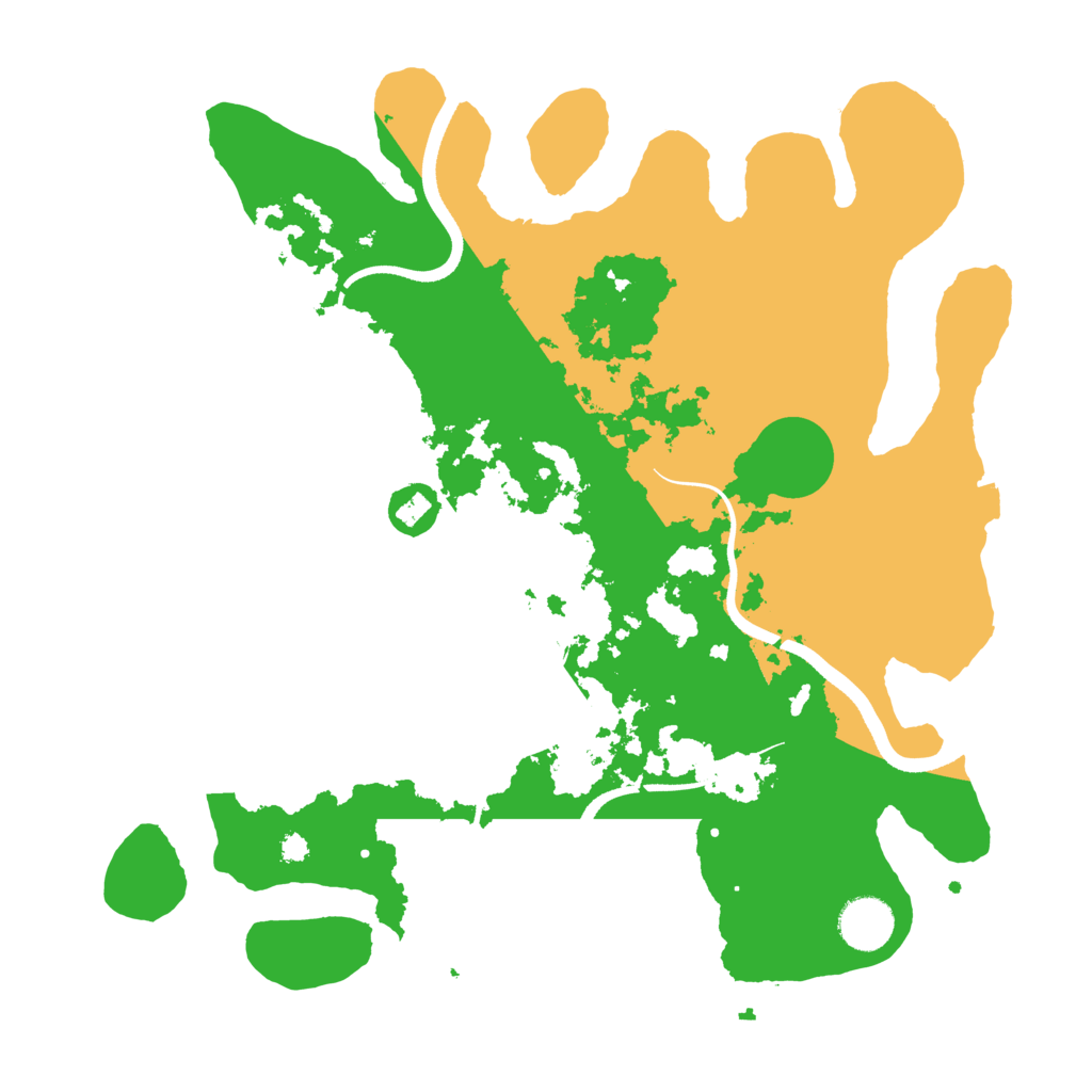 Biome Rust Map: Procedural Map, Size: 3550, Seed: 569241