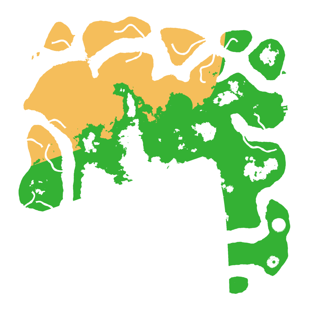 Biome Rust Map: Procedural Map, Size: 4000, Seed: 793158485