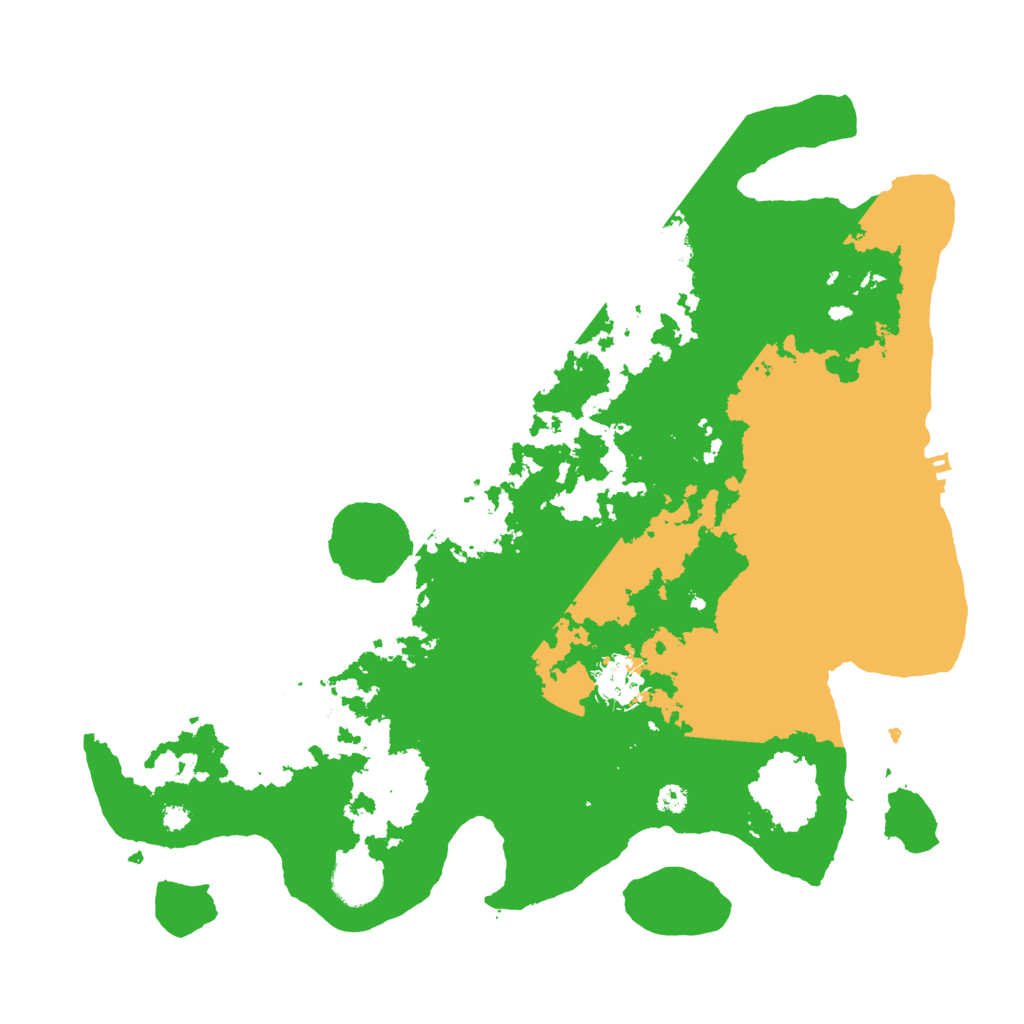 Biome Rust Map: Procedural Map, Size: 3550, Seed: 647168