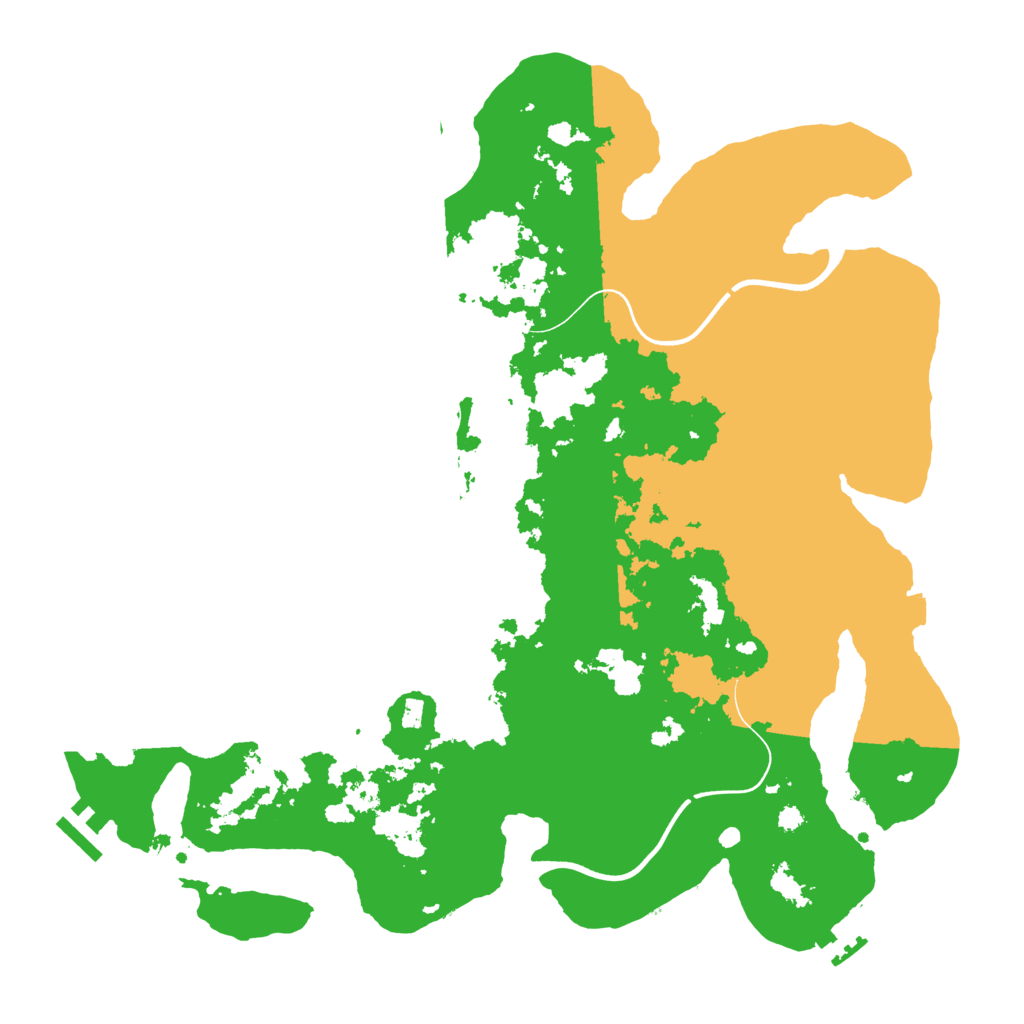 Biome Rust Map: Procedural Map, Size: 3750, Seed: 8787233
