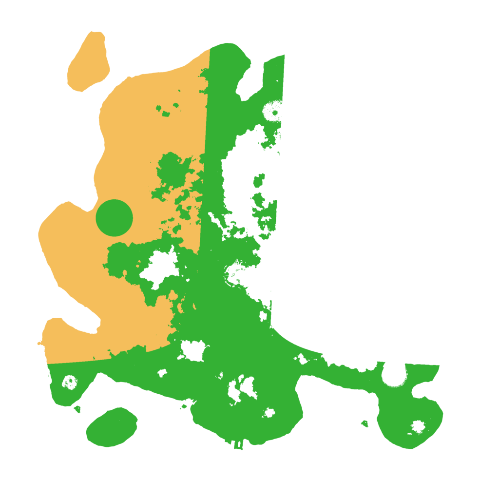 Biome Rust Map: Procedural Map, Size: 3550, Seed: 379829