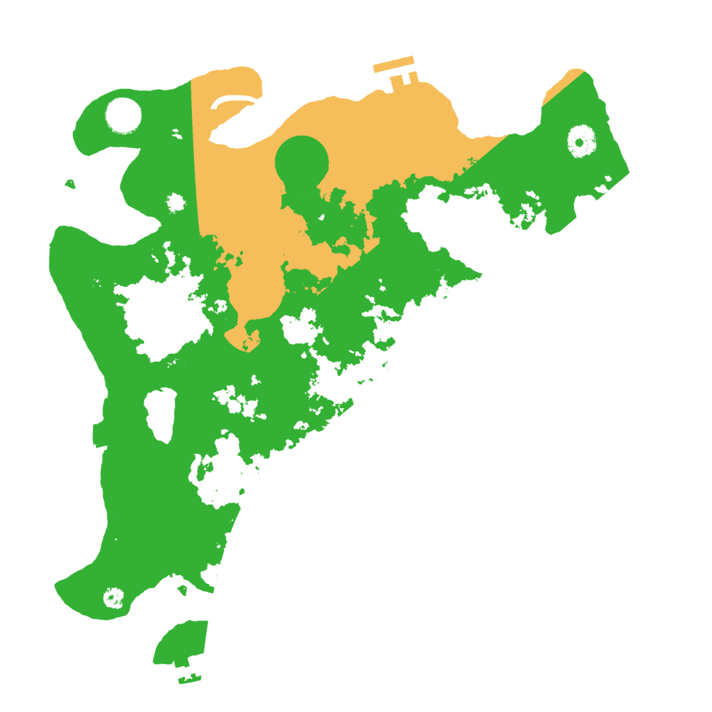 Biome Rust Map: Procedural Map, Size: 3500, Seed: 1918803893