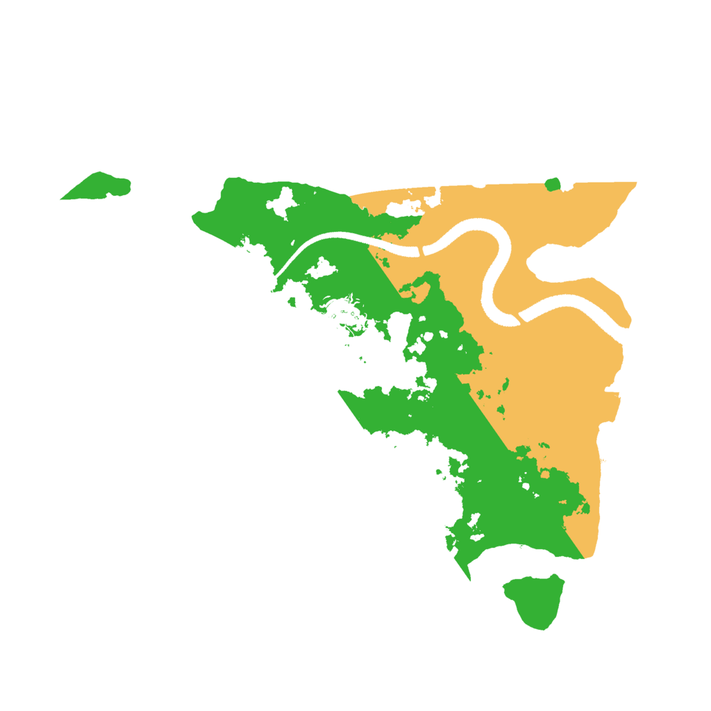 Biome Rust Map: Procedural Map, Size: 2750, Seed: 946710246