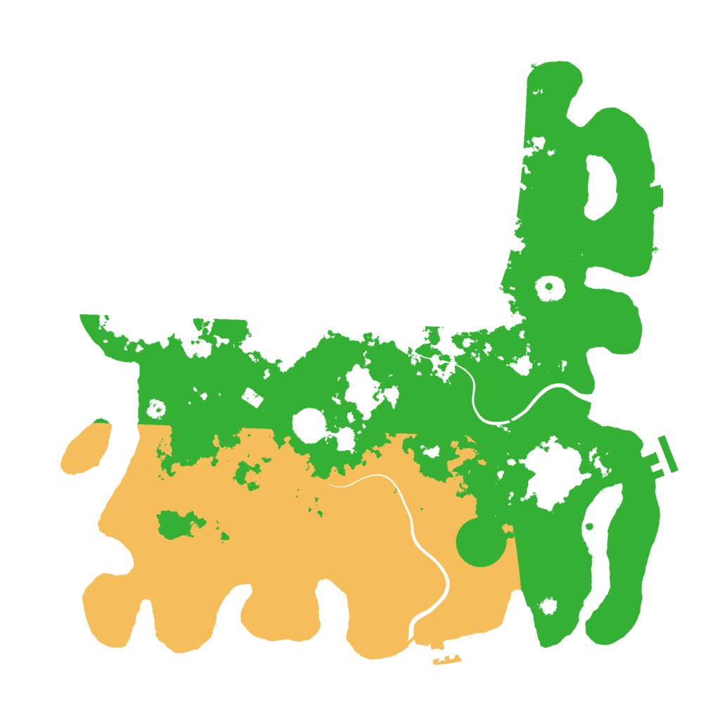 Biome Rust Map: Procedural Map, Size: 3850, Seed: 1888028254