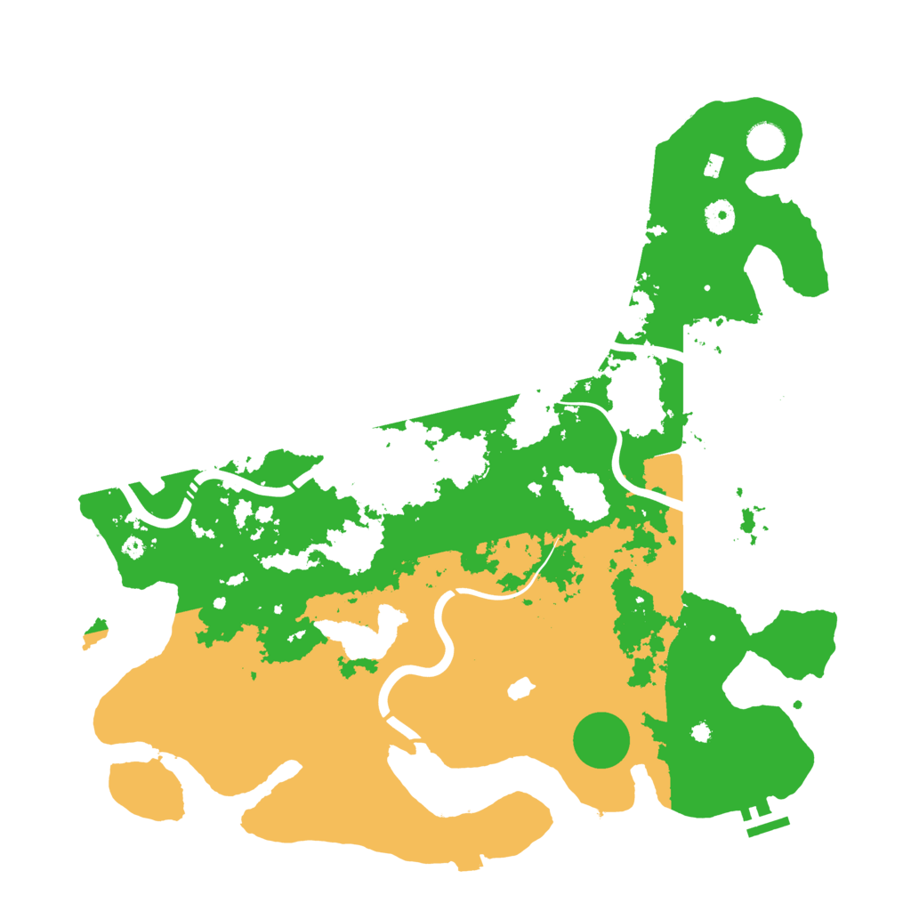 Biome Rust Map: Procedural Map, Size: 4250, Seed: 48795440