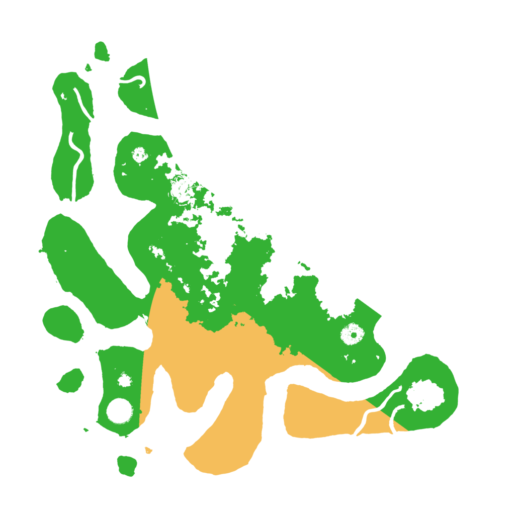 Biome Rust Map: Procedural Map, Size: 3550, Seed: 50290