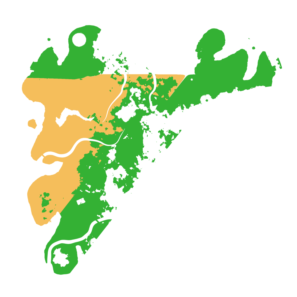 Biome Rust Map: Procedural Map, Size: 4000, Seed: 10022022