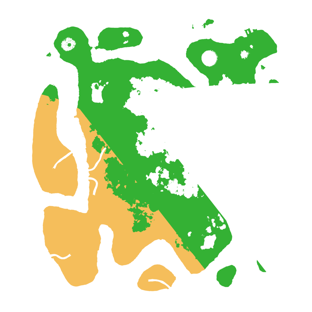 Biome Rust Map: Procedural Map, Size: 3500, Seed: 1380052447