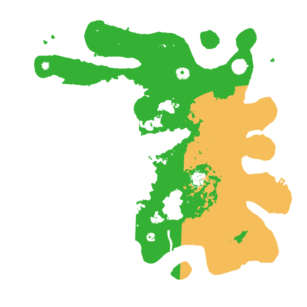 Biome Rust Map: Procedural Map, Size: 3550, Seed: 546869