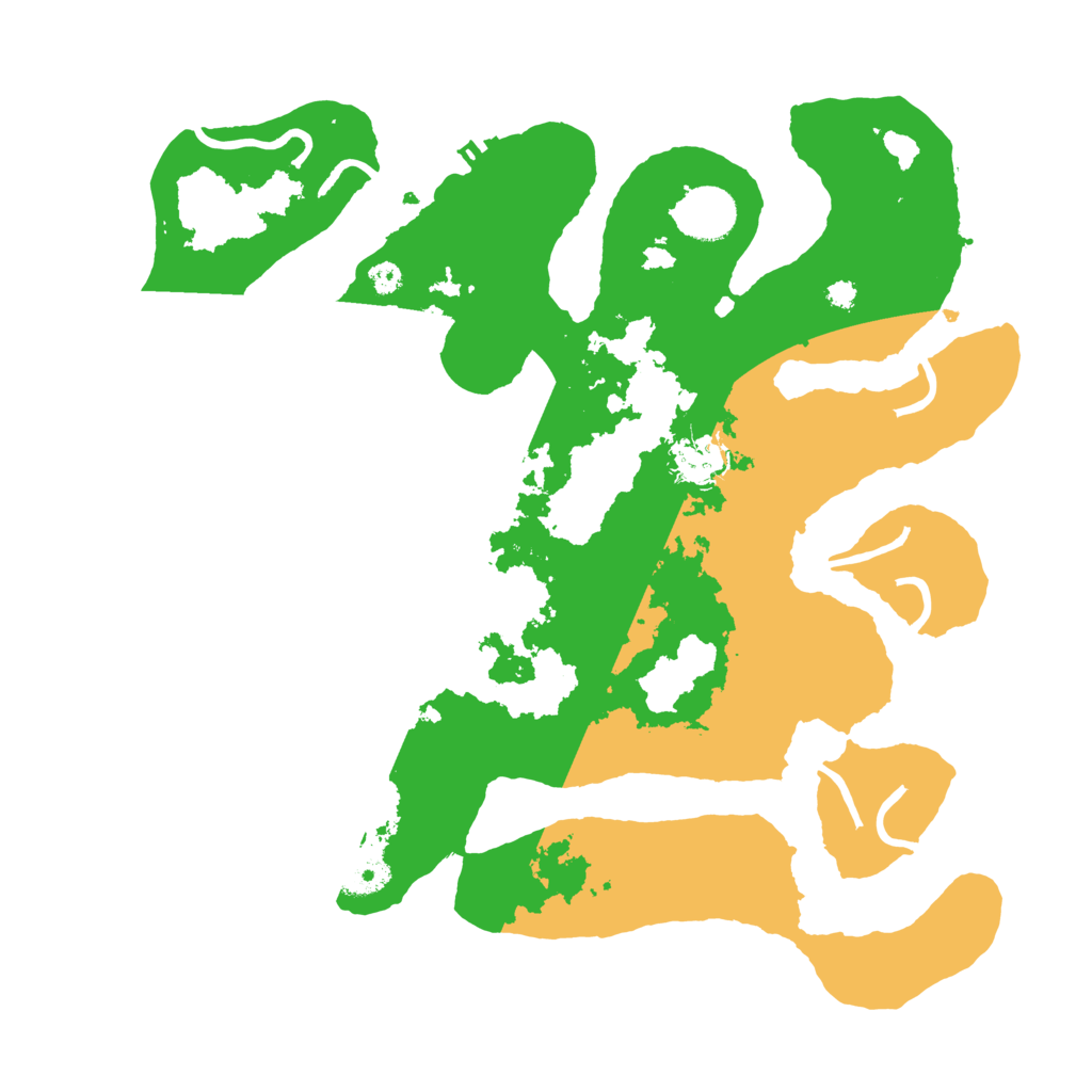 Biome Rust Map: Procedural Map, Size: 3550, Seed: 269572