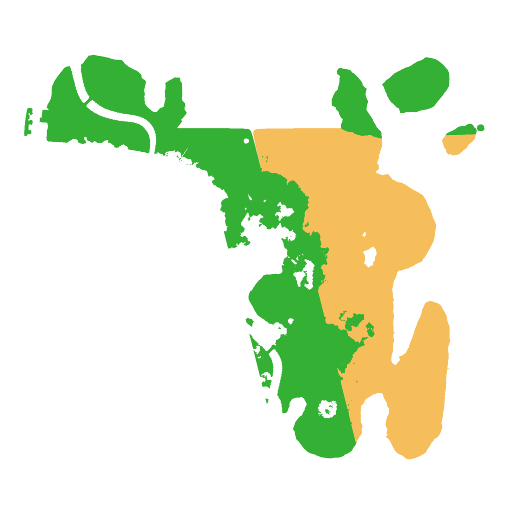Biome Rust Map: Procedural Map, Size: 2800, Seed: 1625142536