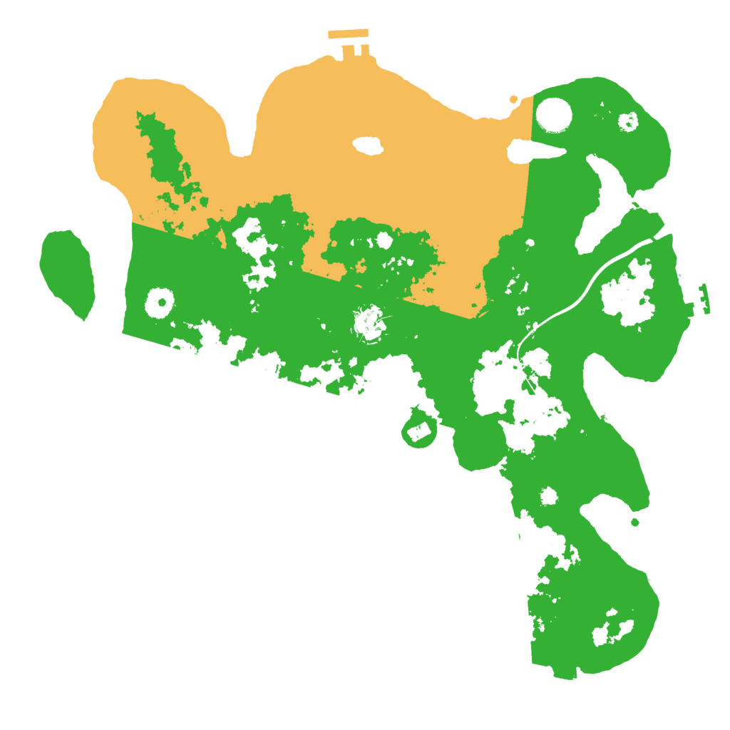 Biome Rust Map: Procedural Map, Size: 3670, Seed: 2147483647