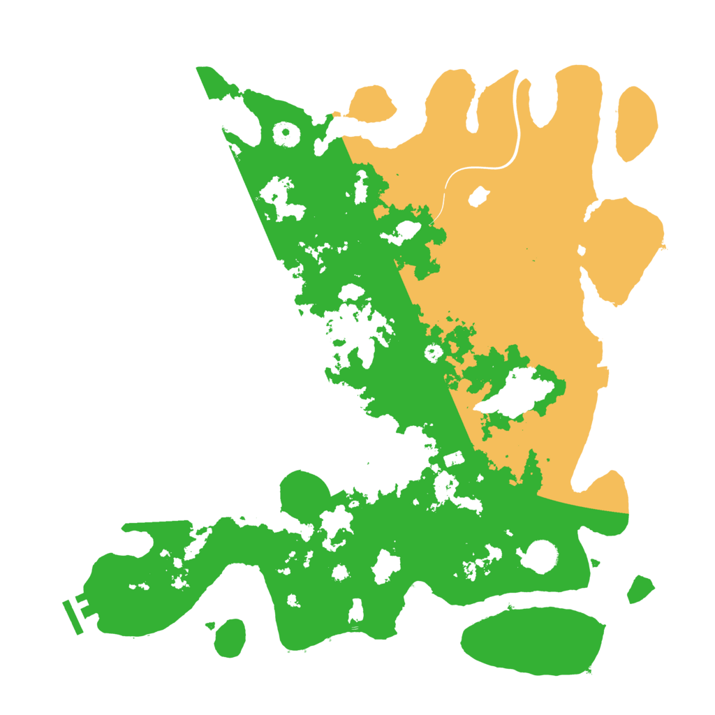 Biome Rust Map: Procedural Map, Size: 4000, Seed: 743032511