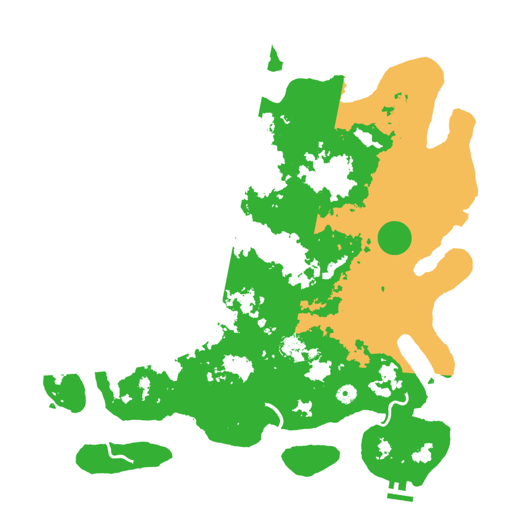 Biome Rust Map: Procedural Map, Size: 4000, Seed: 1603521157