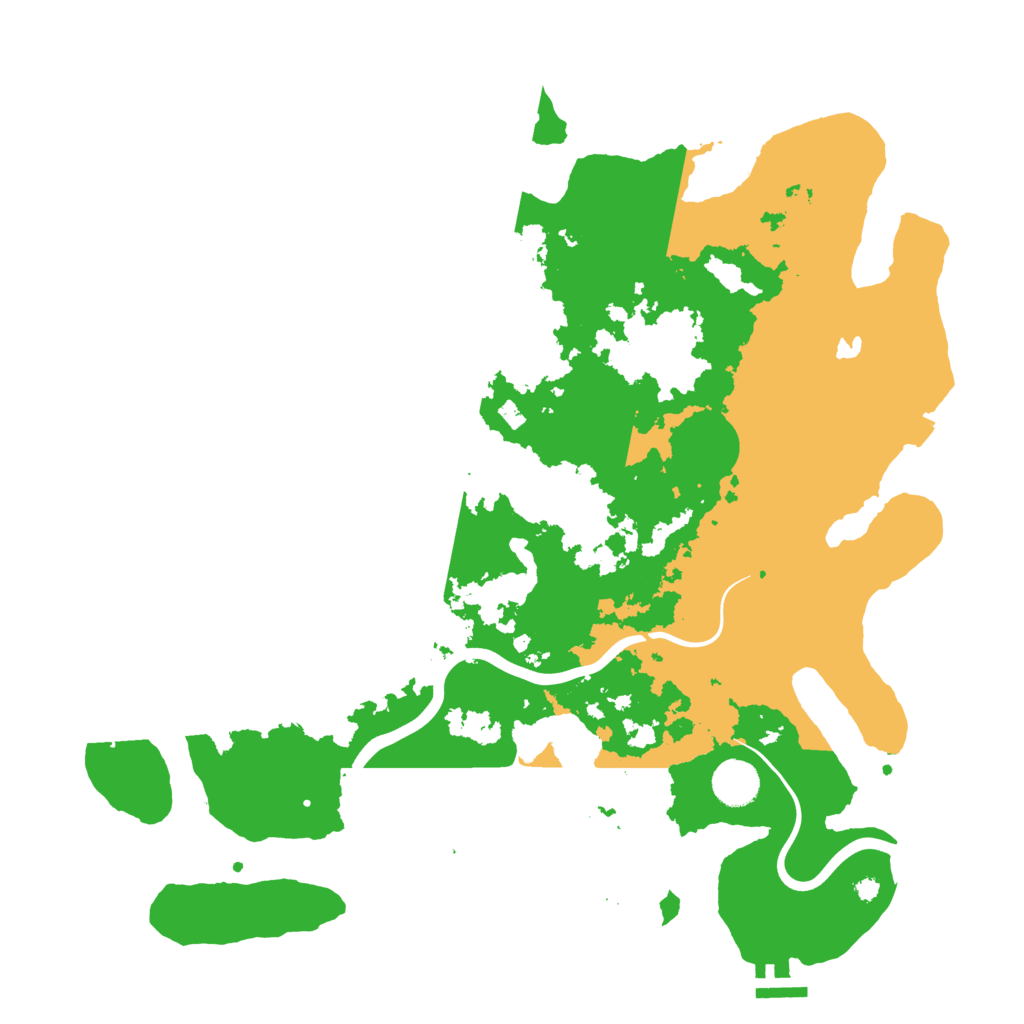 Biome Rust Map: Procedural Map, Size: 4000, Seed: 1603521157