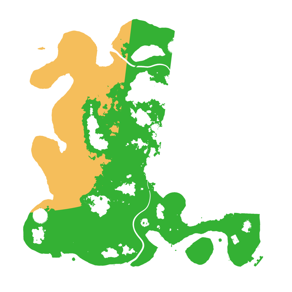 Biome Rust Map: Procedural Map, Size: 3550, Seed: 172237