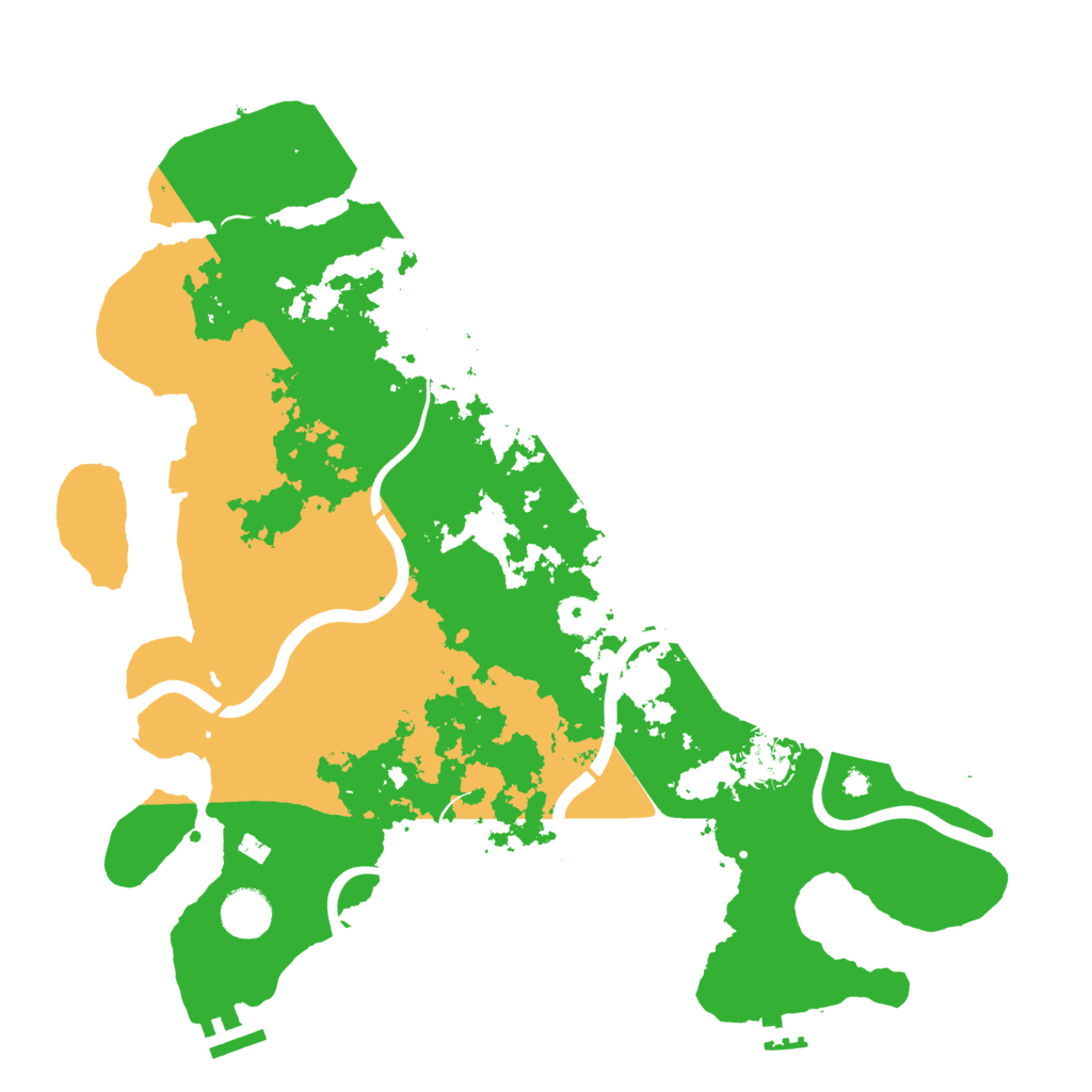 Biome Rust Map: Procedural Map, Size: 3850, Seed: 1803118408