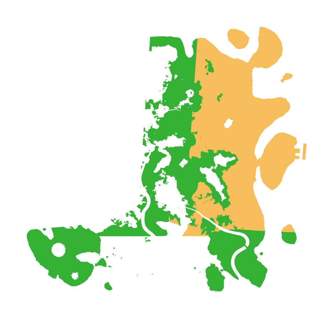 Biome Rust Map: Procedural Map, Size: 4000, Seed: 1901046189