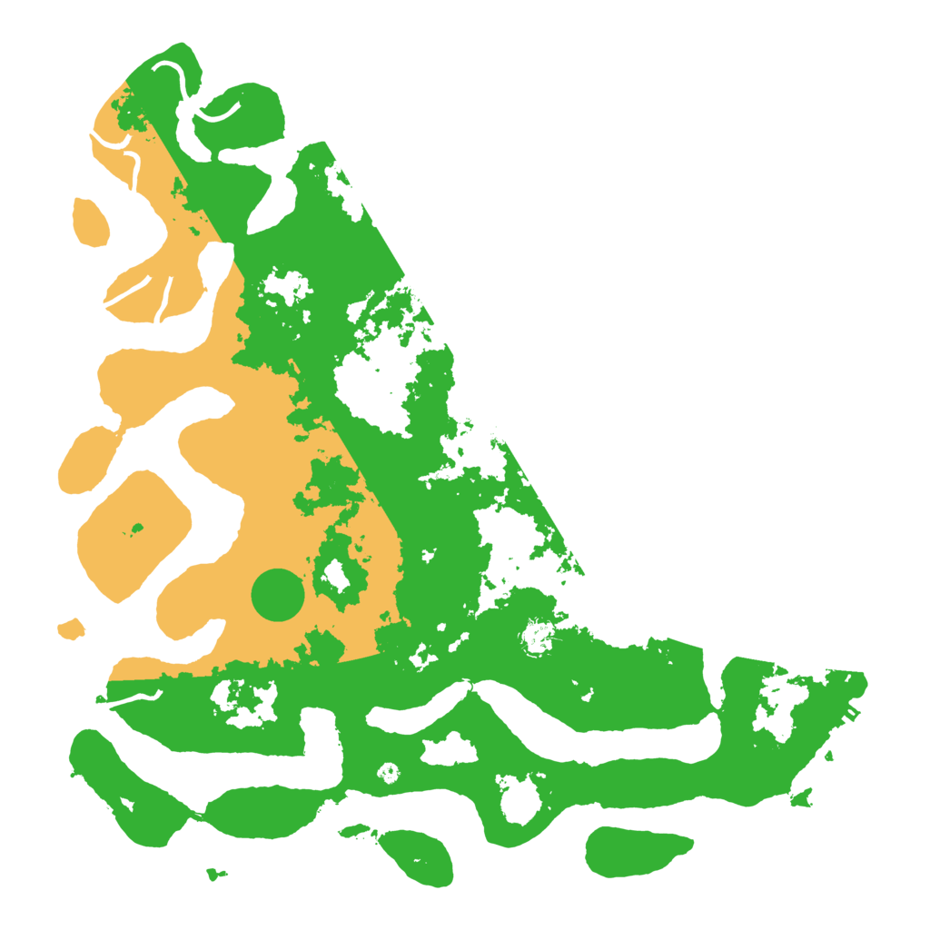 Biome Rust Map: Procedural Map, Size: 4610, Seed: 174739905