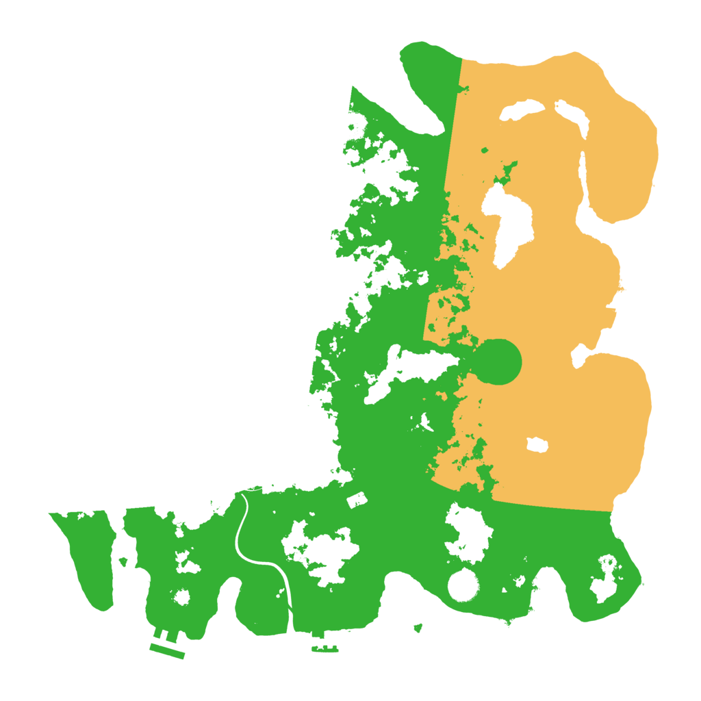 Biome Rust Map: Procedural Map, Size: 4000, Seed: 1449543209