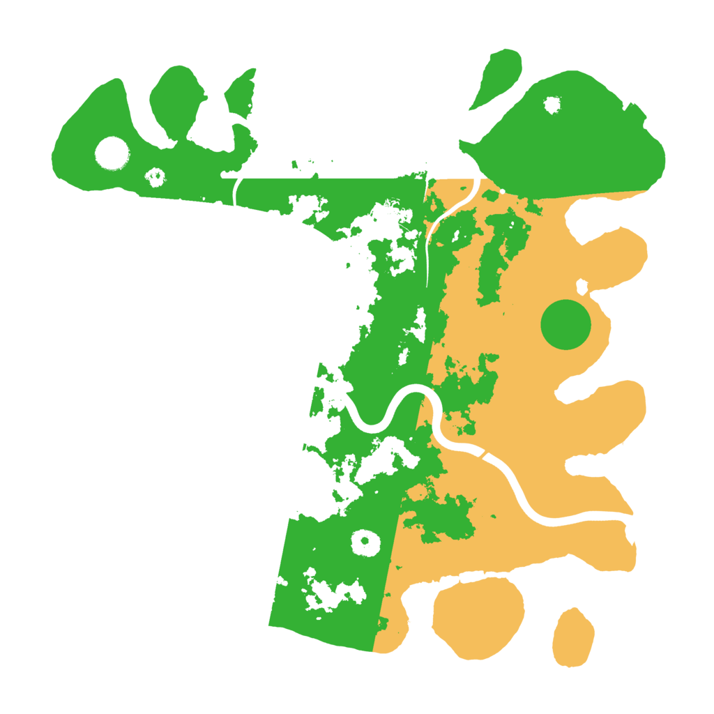 Biome Rust Map: Procedural Map, Size: 3750, Seed: 978182092
