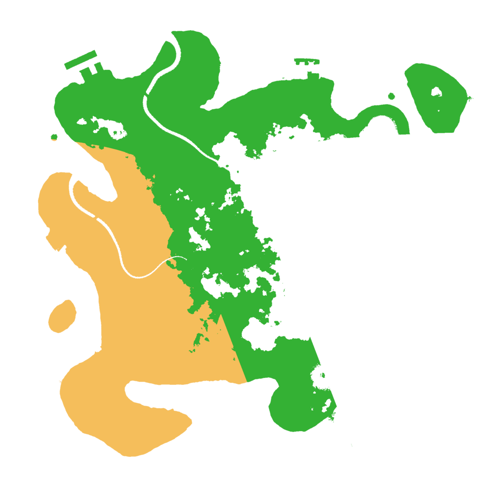 Biome Rust Map: Procedural Map, Size: 3000, Seed: 644085