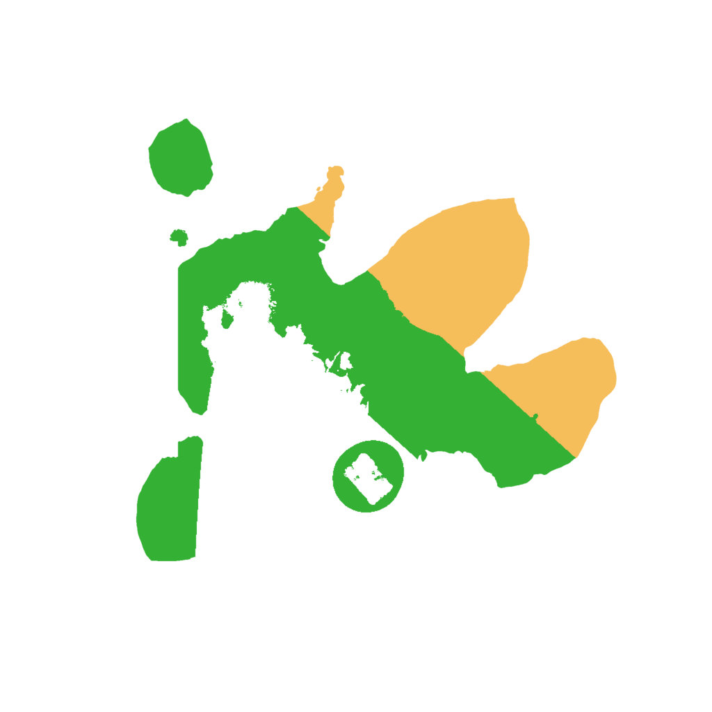 Biome Rust Map: Procedural Map, Size: 1650, Seed: 45542333