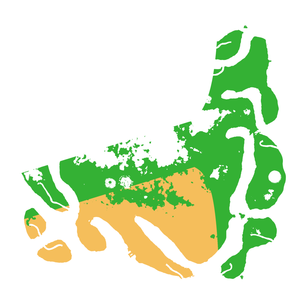 Biome Rust Map: Procedural Map, Size: 4250, Seed: 1900224509