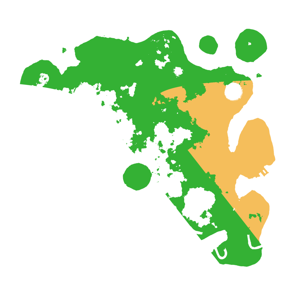Biome Rust Map: Procedural Map, Size: 3000, Seed: 380787
