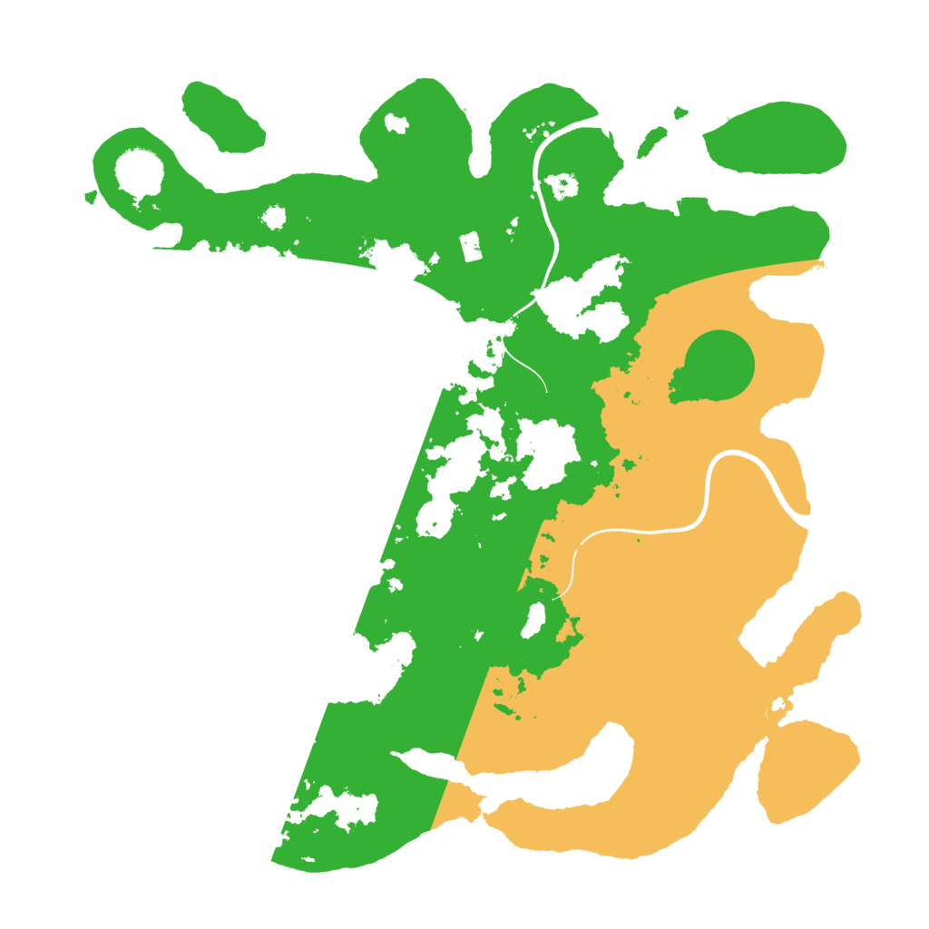 Biome Rust Map: Procedural Map, Size: 3500, Seed: 538606723
