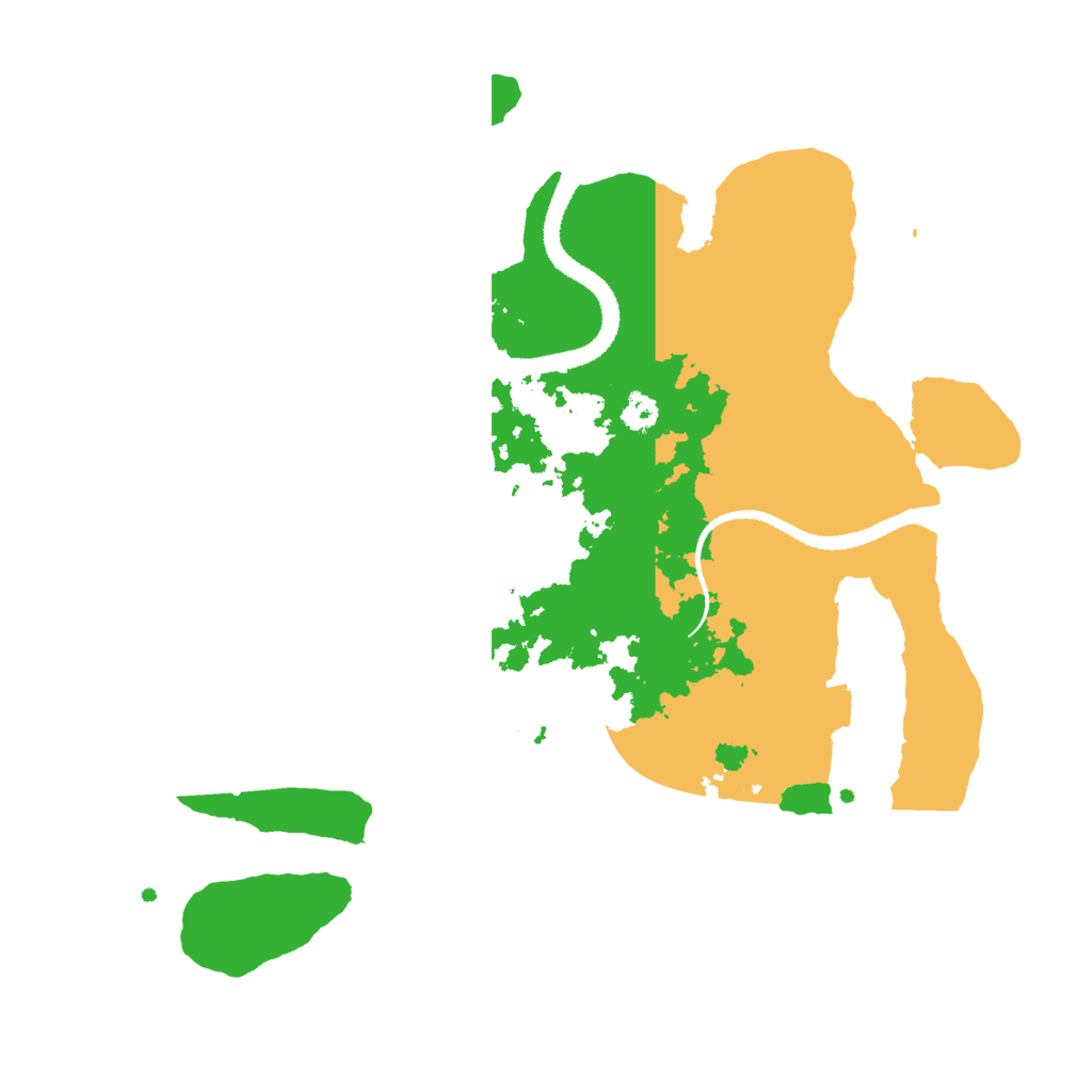 Biome Rust Map: Procedural Map, Size: 3000, Seed: 767467