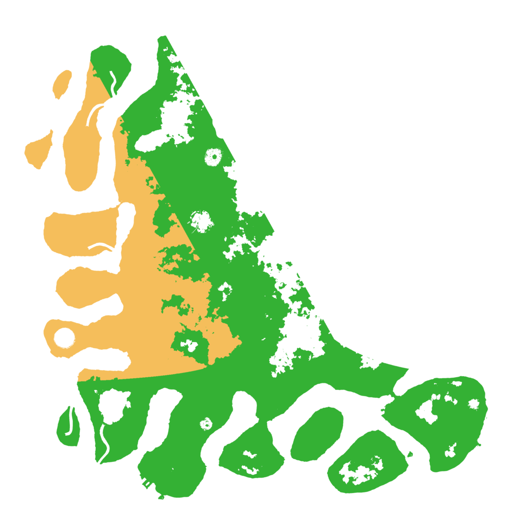 Biome Rust Map: Procedural Map, Size: 4500, Seed: 2345123