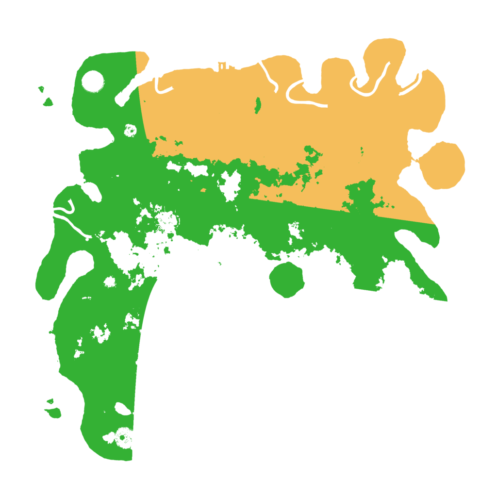 Biome Rust Map: Procedural Map, Size: 4000, Seed: 124986777