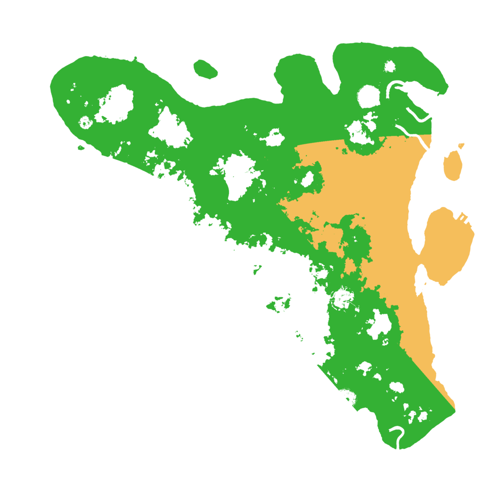 Biome Rust Map: Procedural Map, Size: 4000, Seed: 1098307510