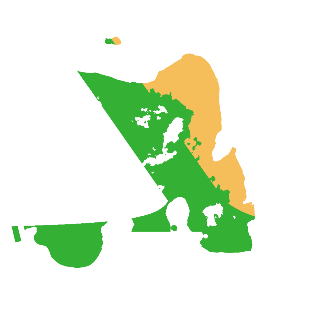 Biome Rust Map: Procedural Map, Size: 2000, Seed: 483836483