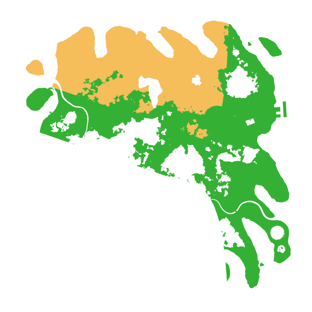 Biome Rust Map: Procedural Map, Size: 4000, Seed: 356066492