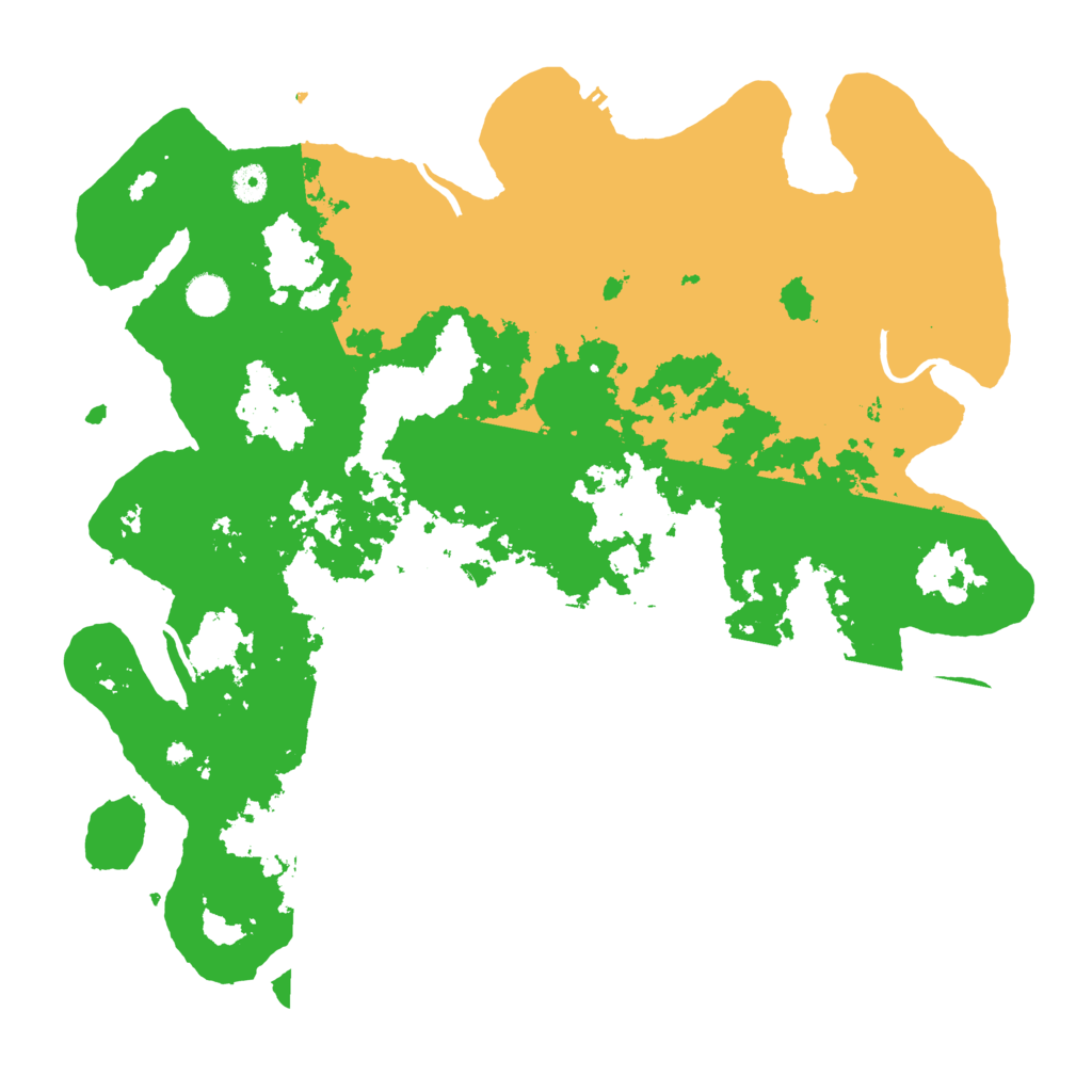 Biome Rust Map: Procedural Map, Size: 4500, Seed: 3333098