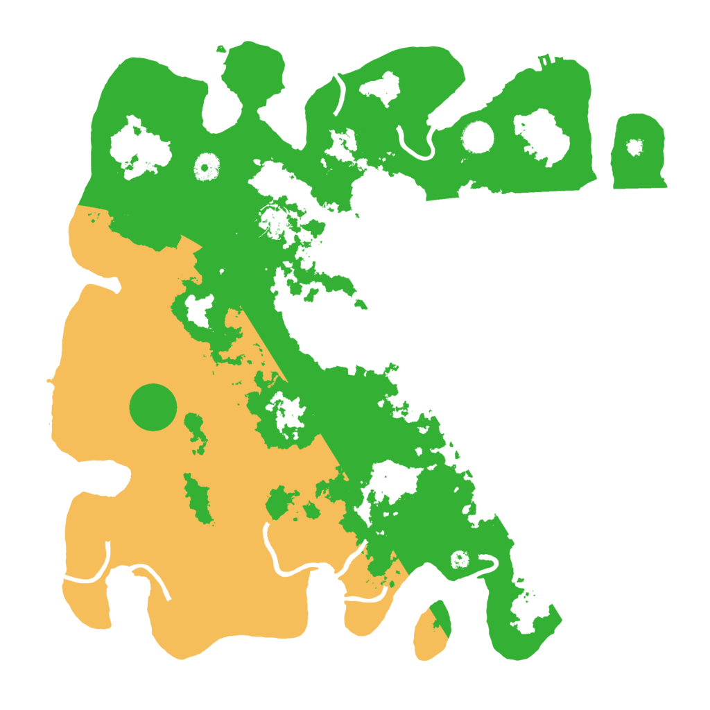 Biome Rust Map: Procedural Map, Size: 3950, Seed: 1852638472