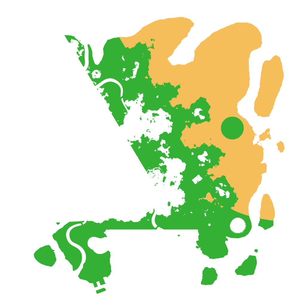 Biome Rust Map: Procedural Map, Size: 3550, Seed: 502170