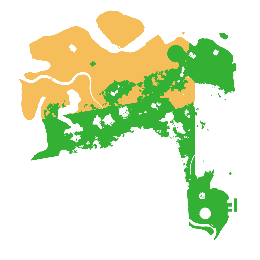 Biome Rust Map: Procedural Map, Size: 4000, Seed: 9823568