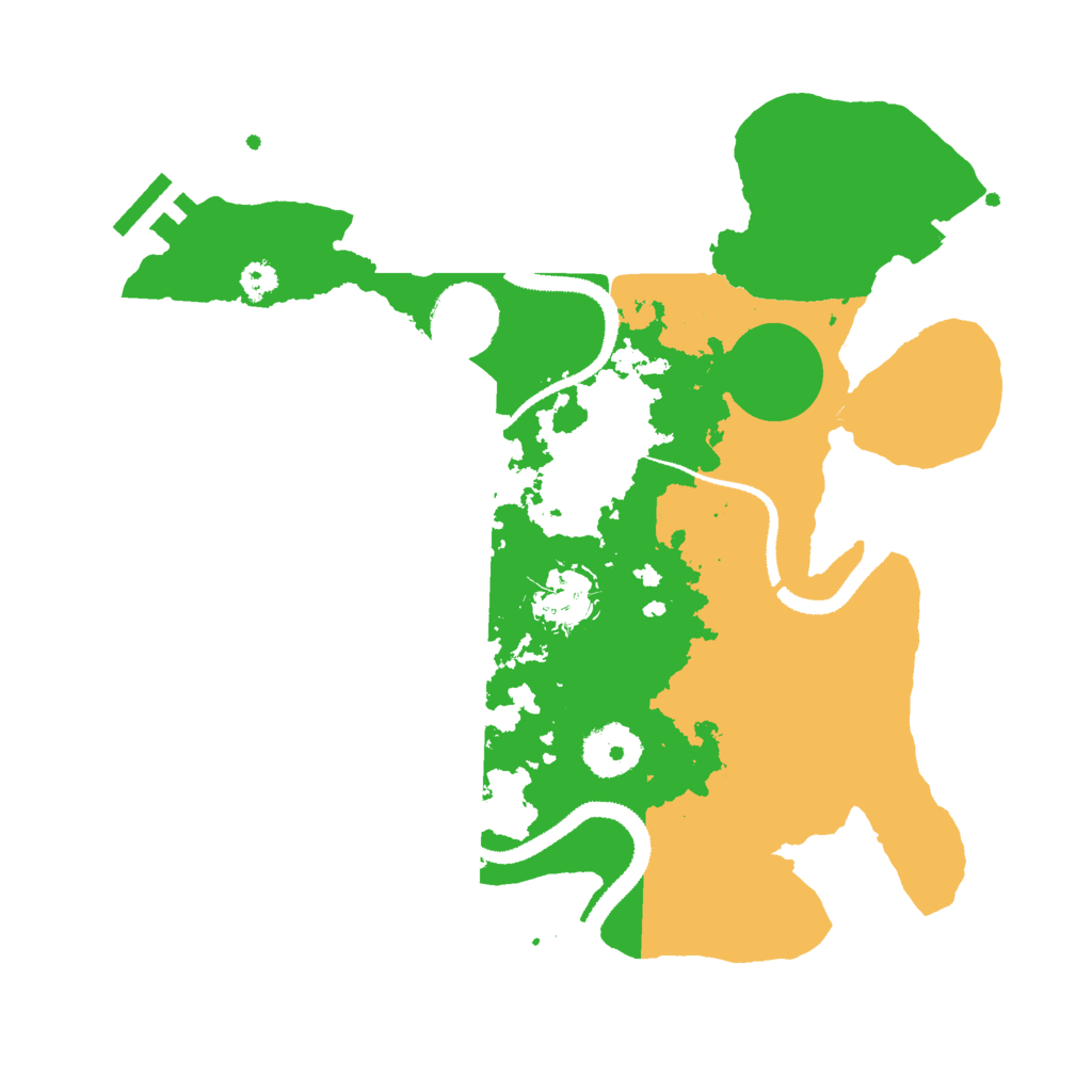 Biome Rust Map: Procedural Map, Size: 3000, Seed: 1641268050