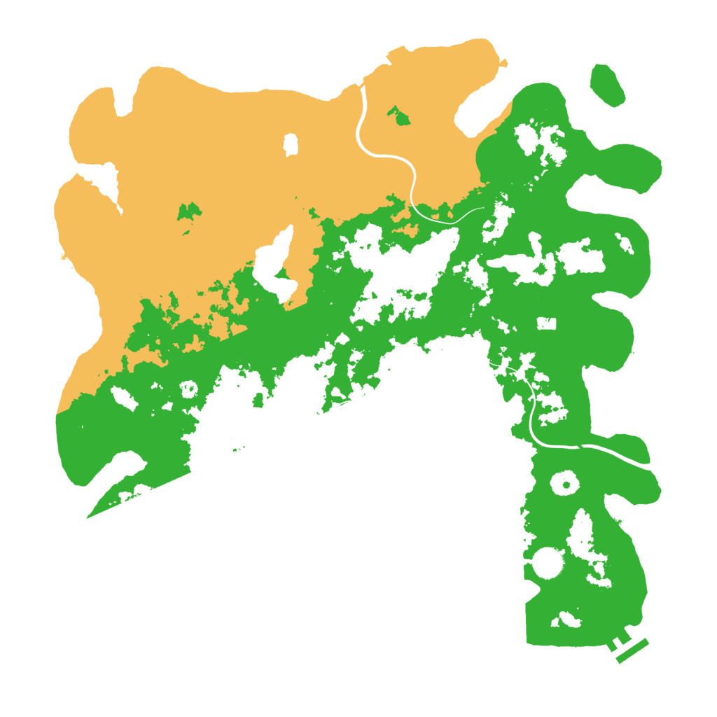 Biome Rust Map: Procedural Map, Size: 4000, Seed: 1680793591