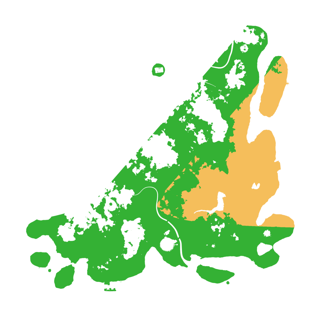 Biome Rust Map: Procedural Map, Size: 4000, Seed: 1319706457