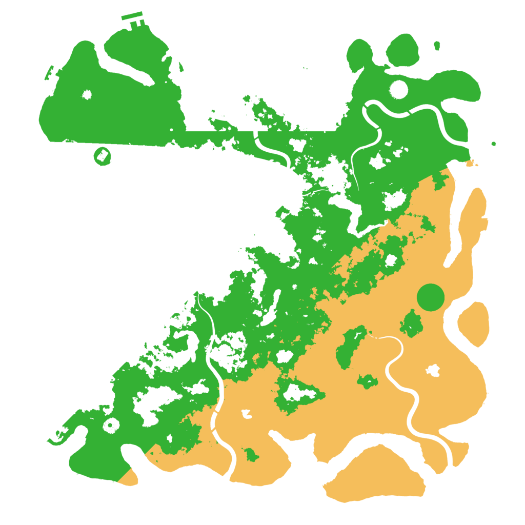 Biome Rust Map: Procedural Map, Size: 5000, Seed: 56565656